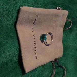 David Yurman Hampton blue topaz ring 💍EUC! Size 7